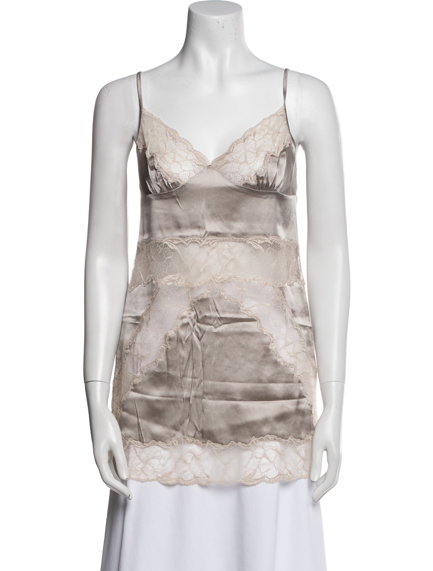 Stella McCartney Silk V-Neck Top