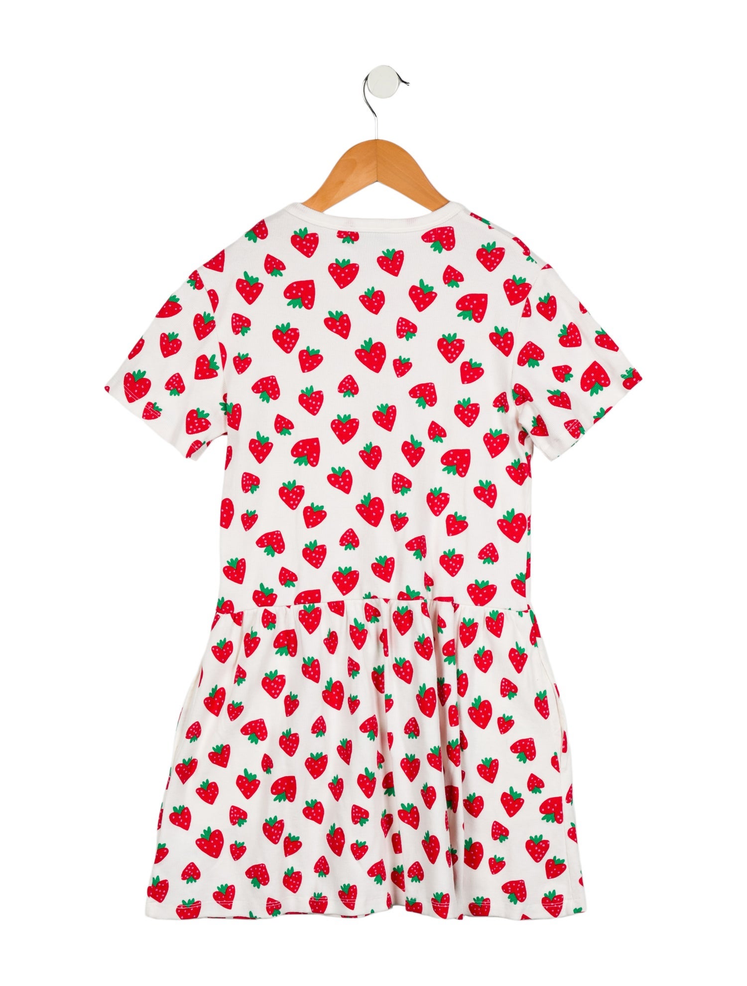 Stella McCartney Girls' Strawberry Printed Dress