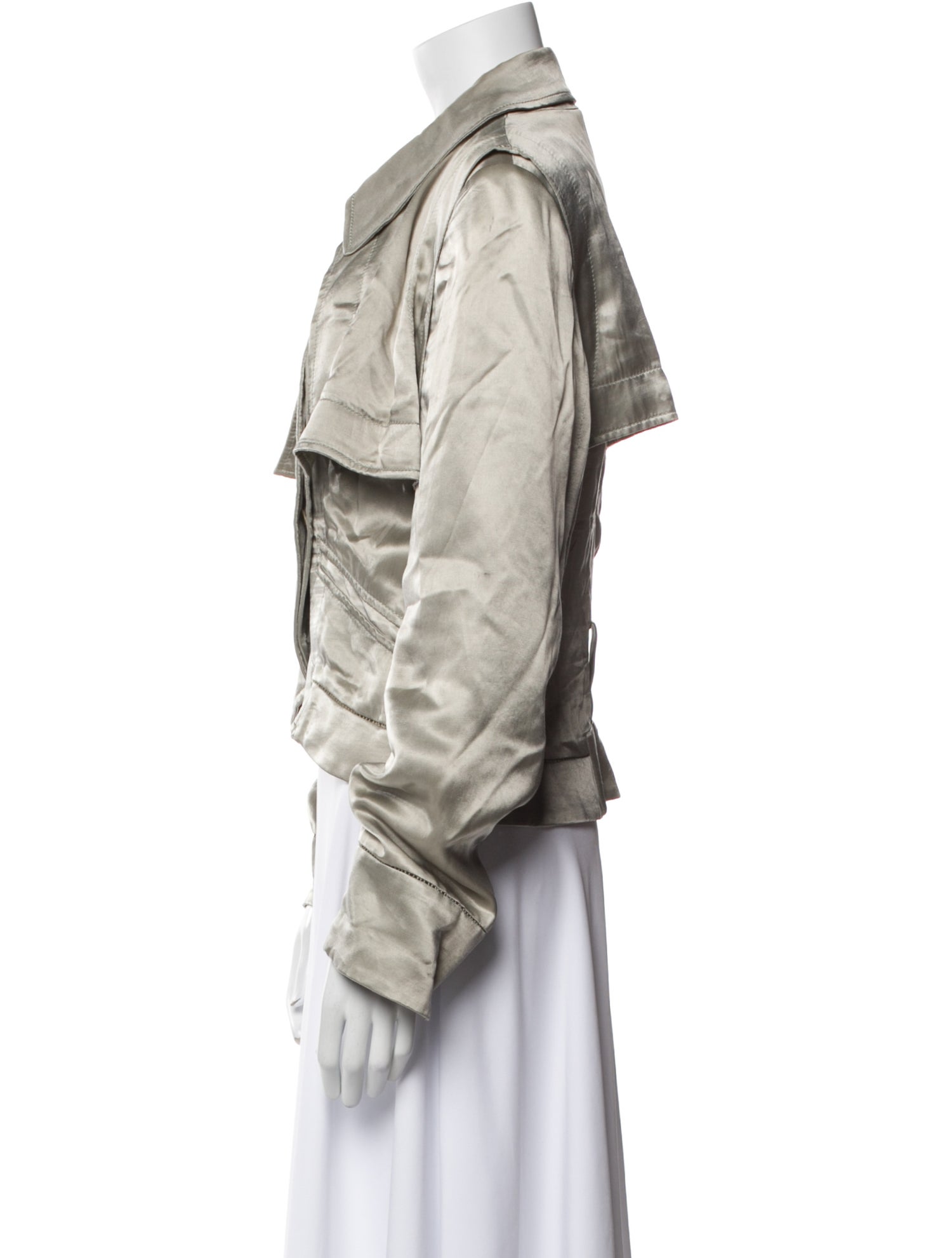 Stella McCartney Floral Print Biker Jacket