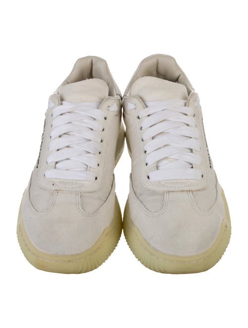 Stella McCartney Suede Graphic Print Sneakers