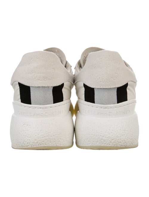 Stella McCartney Suede Graphic Print Sneakers