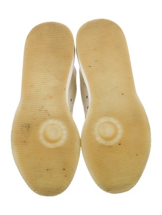 Stella McCartney Suede Graphic Print Sneakers