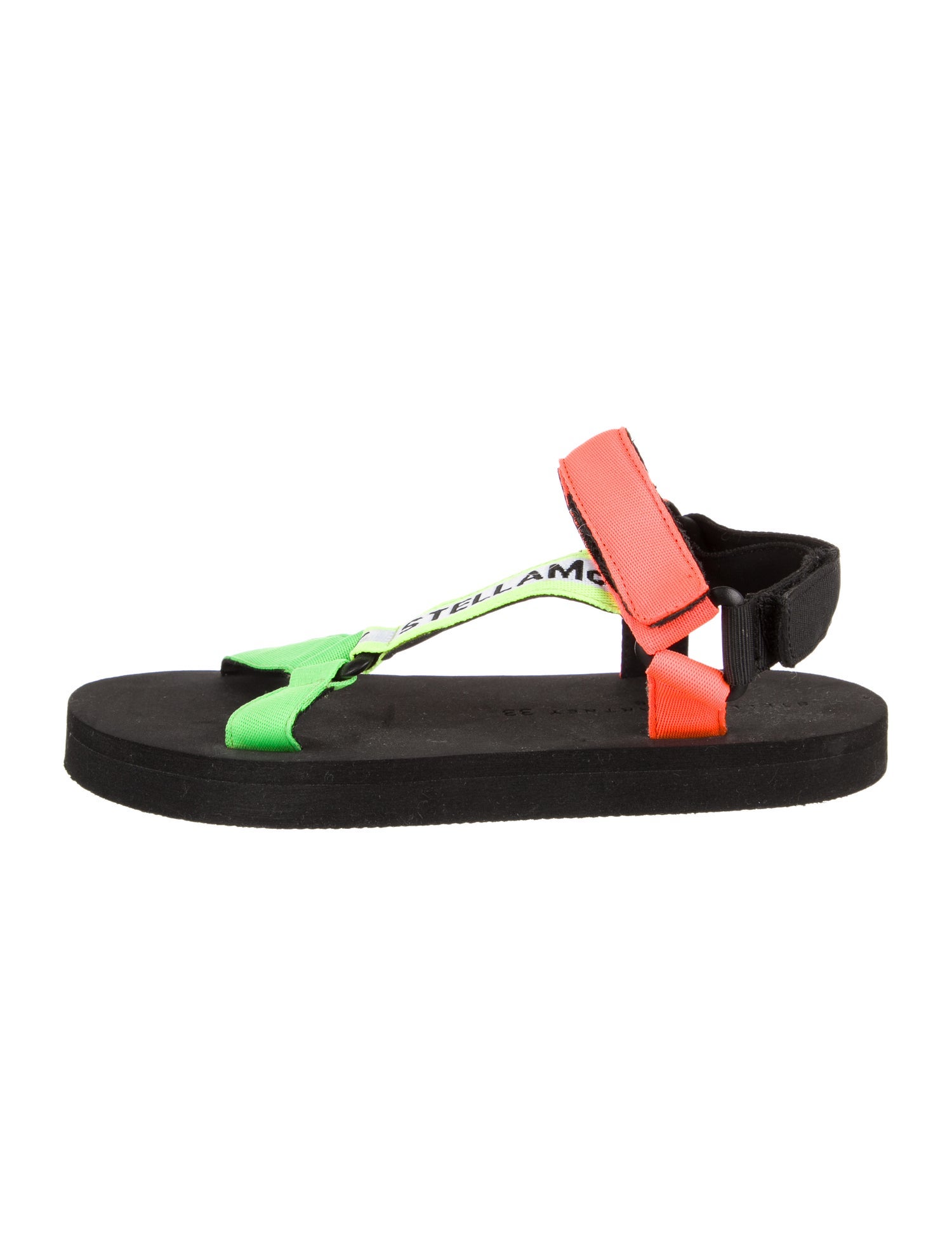Stella McCartney Girls' Logo Strap Sandals