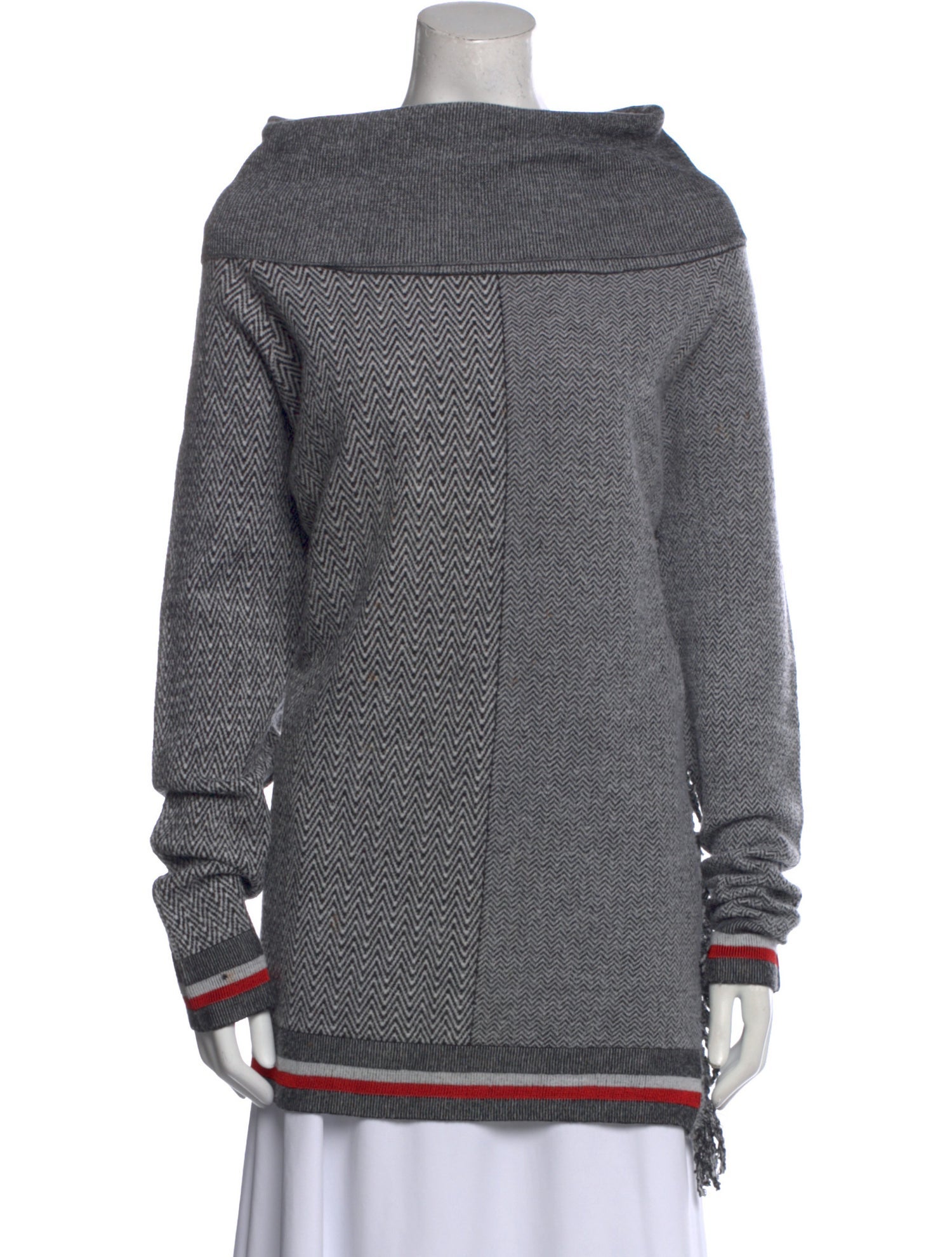 Stella McCartney Virgin Wool Striped Sweater