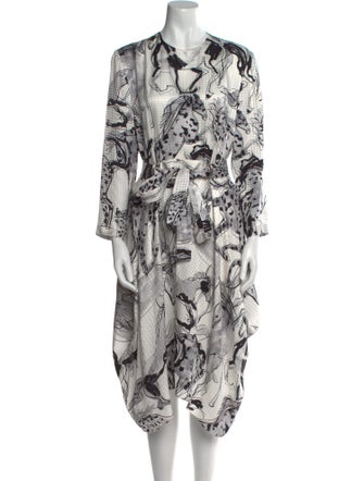 Stella McCartney Silk Midi Length Dress