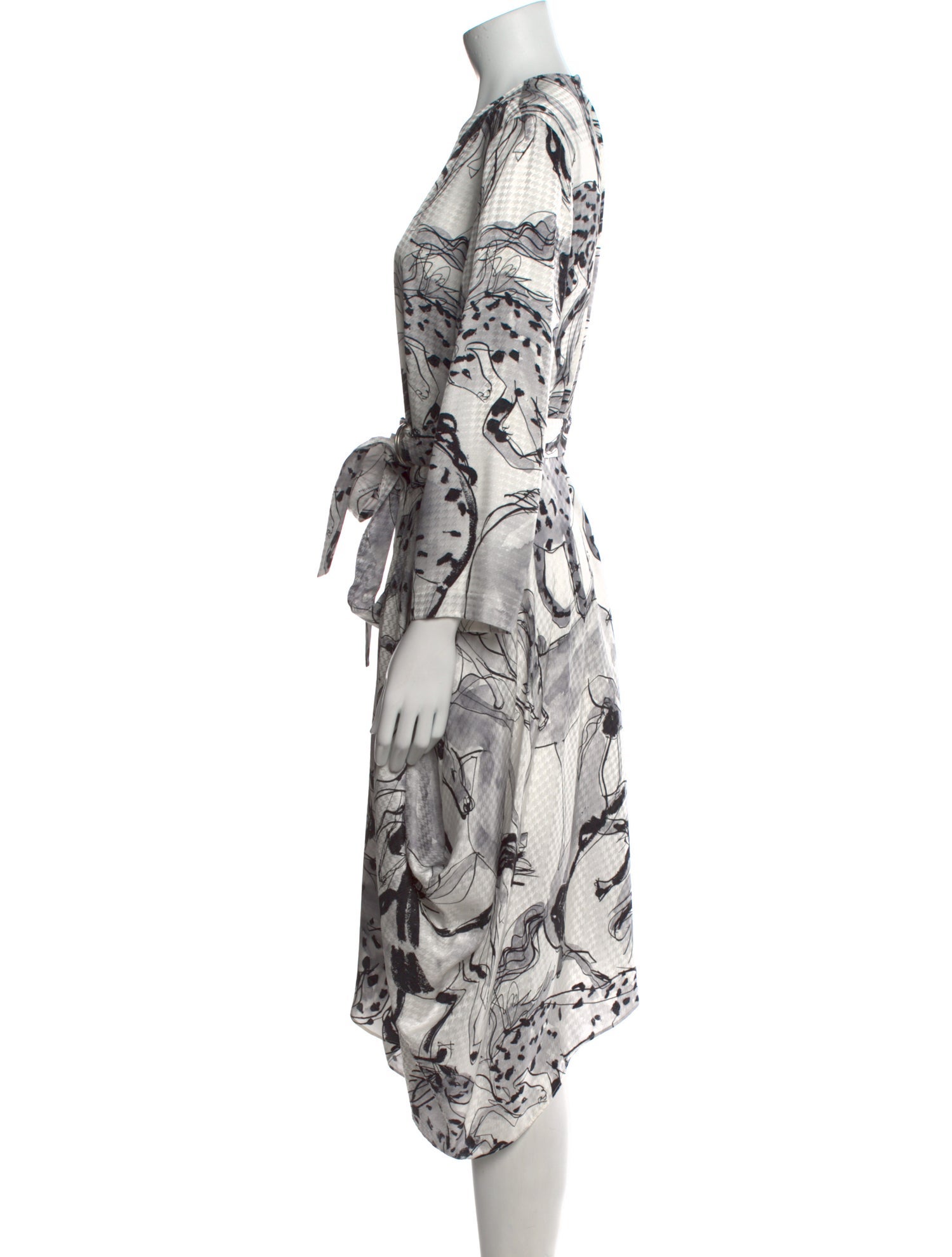 Stella McCartney Silk Midi Length Dress