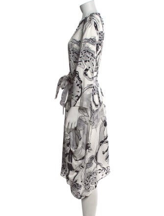 Stella McCartney Silk Midi Length Dress