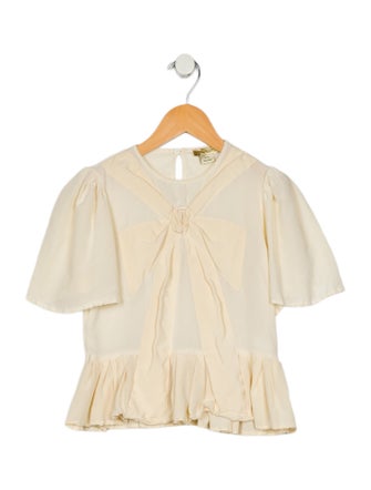 Stella McCartney Girls short sleeve blouse