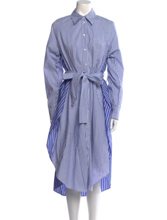 Stella McCartney Striped Long Dress