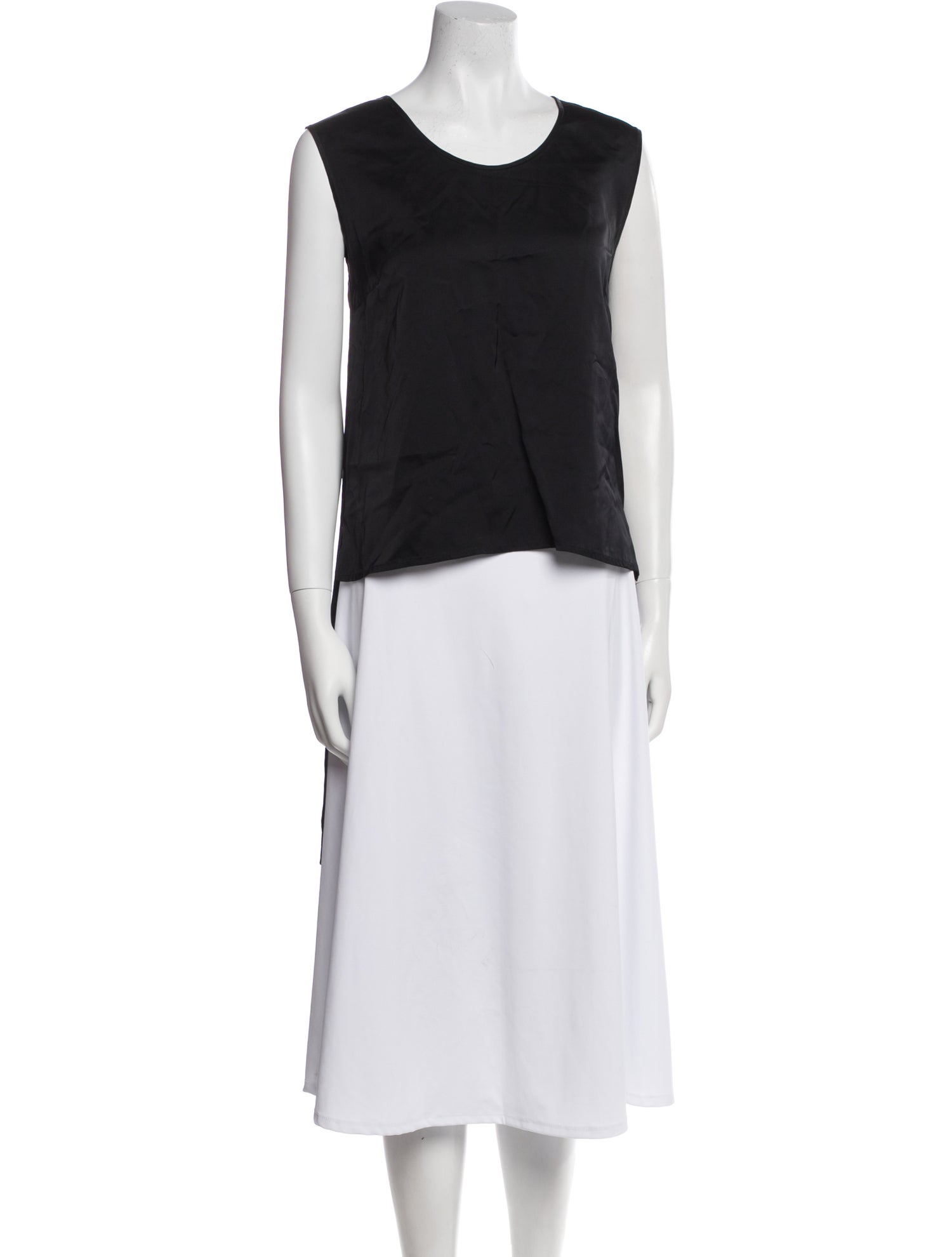 Stella McCartney Scoop Neck Sleeveless Top