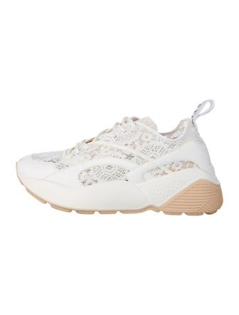Stella McCartney Lace Lace Pattern Athletic Sneakers