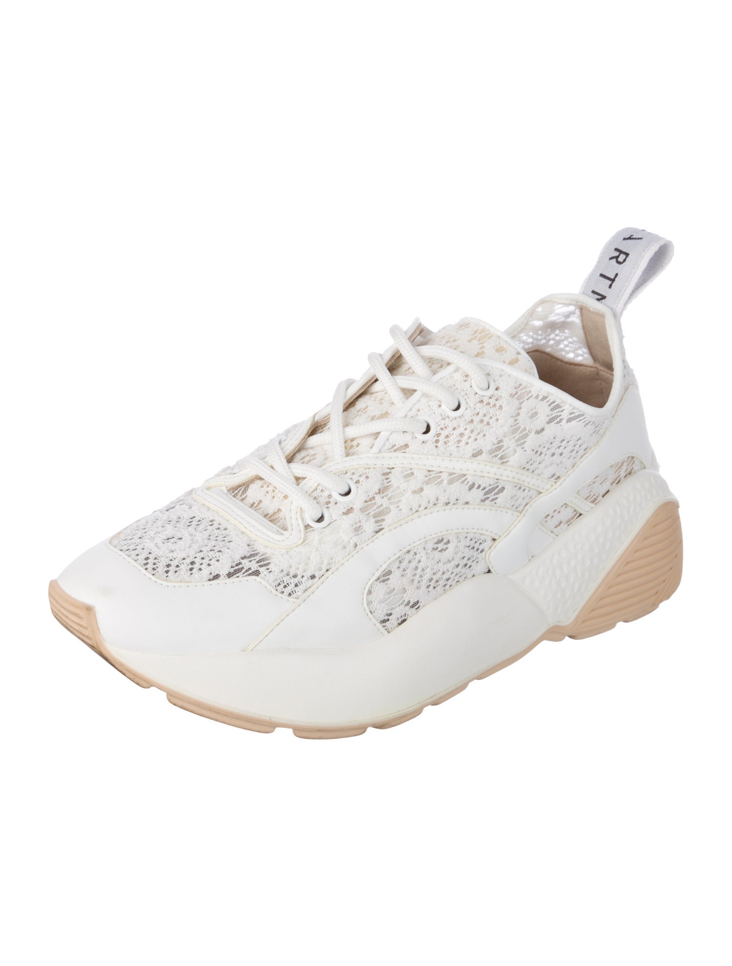 Stella McCartney Lace Lace Pattern Athletic Sneakers