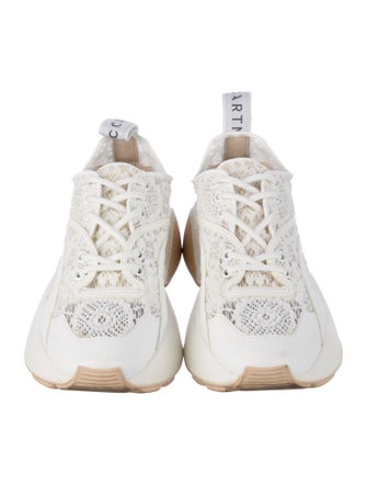 Stella McCartney Lace Lace Pattern Athletic Sneakers