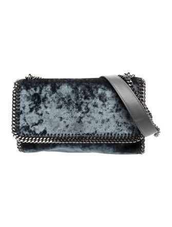 Stella McCartney Velvet Crossbody Bag