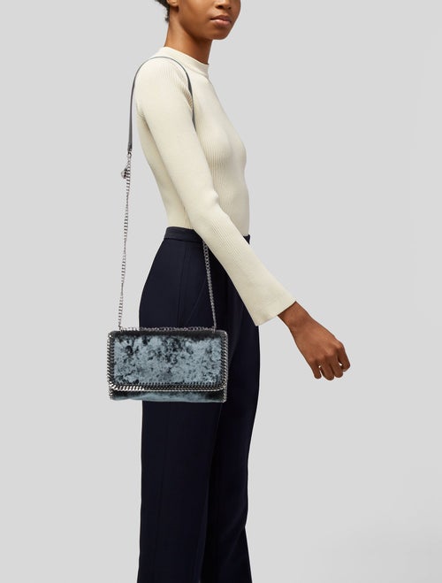 Stella McCartney Velvet Crossbody Bag