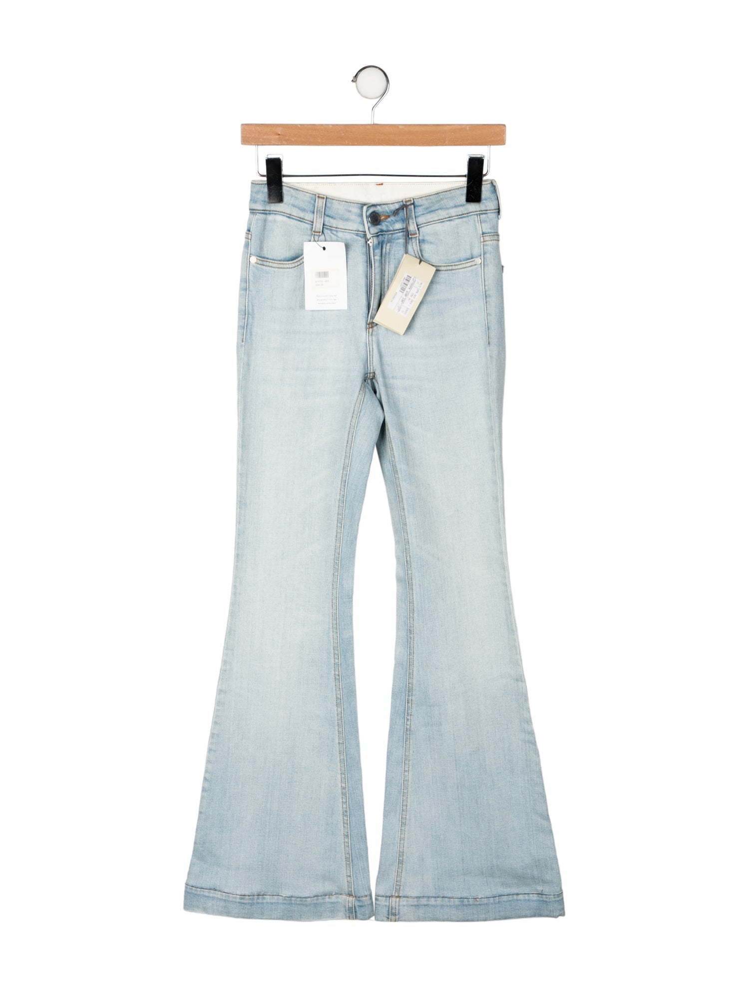 Stella McCartney Mid-Rise Wide Leg Jeans w/ Tags