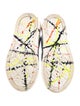 Stella McCartney Boys' Denim Graphic Print High Top Sneakers