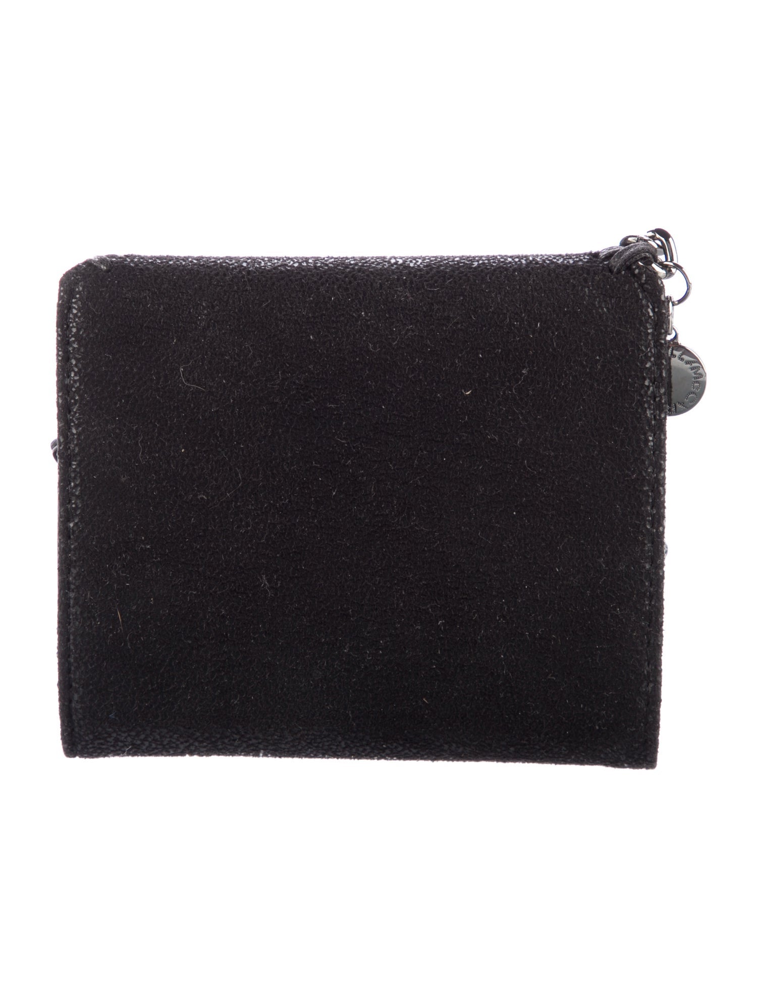 Stella McCartney Suede Printed Wallet