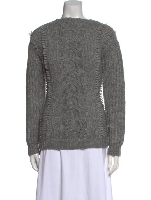 Stella McCartney Virgin Wool Bateau Neckline Sweater