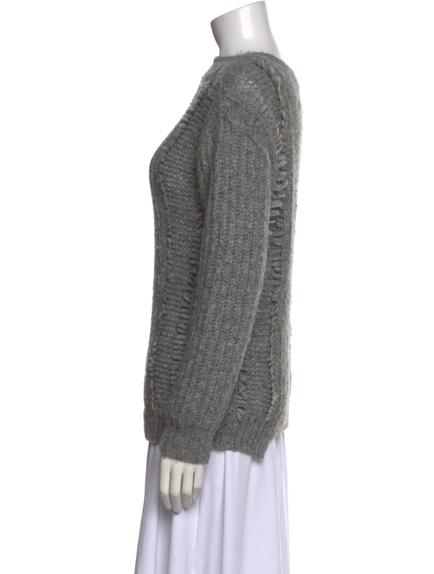 Stella McCartney Virgin Wool Bateau Neckline Sweater