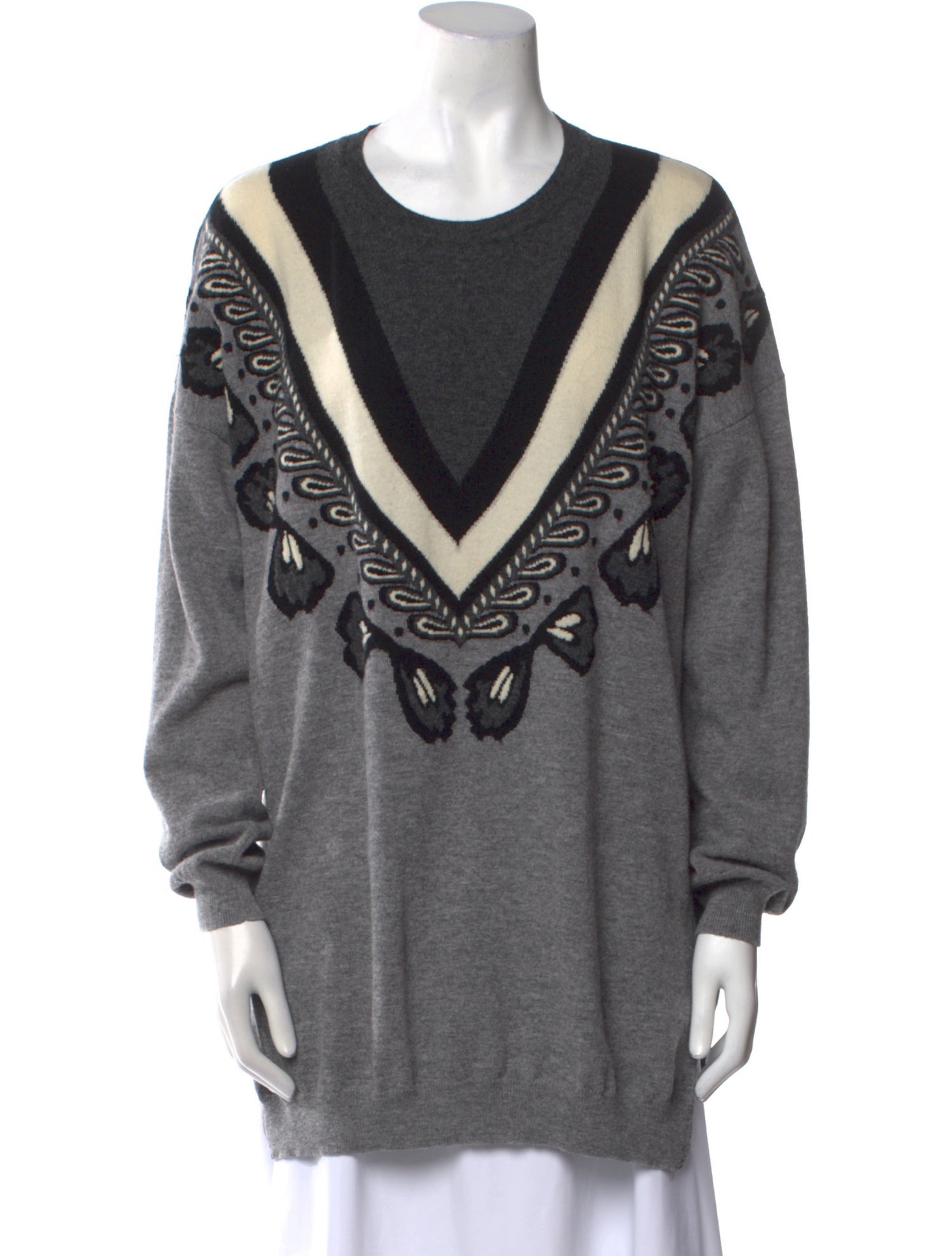 Stella McCartney Wool Graphic Print Sweater