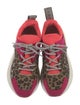 Stella McCartney Suede Animal Print Chunky Sneakers