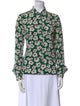 Stella McCartney Silk Floral Print Blouse