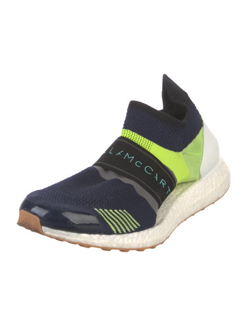 Stella McCartney Colorblock Pattern Mesh Accents Sock Sneakers