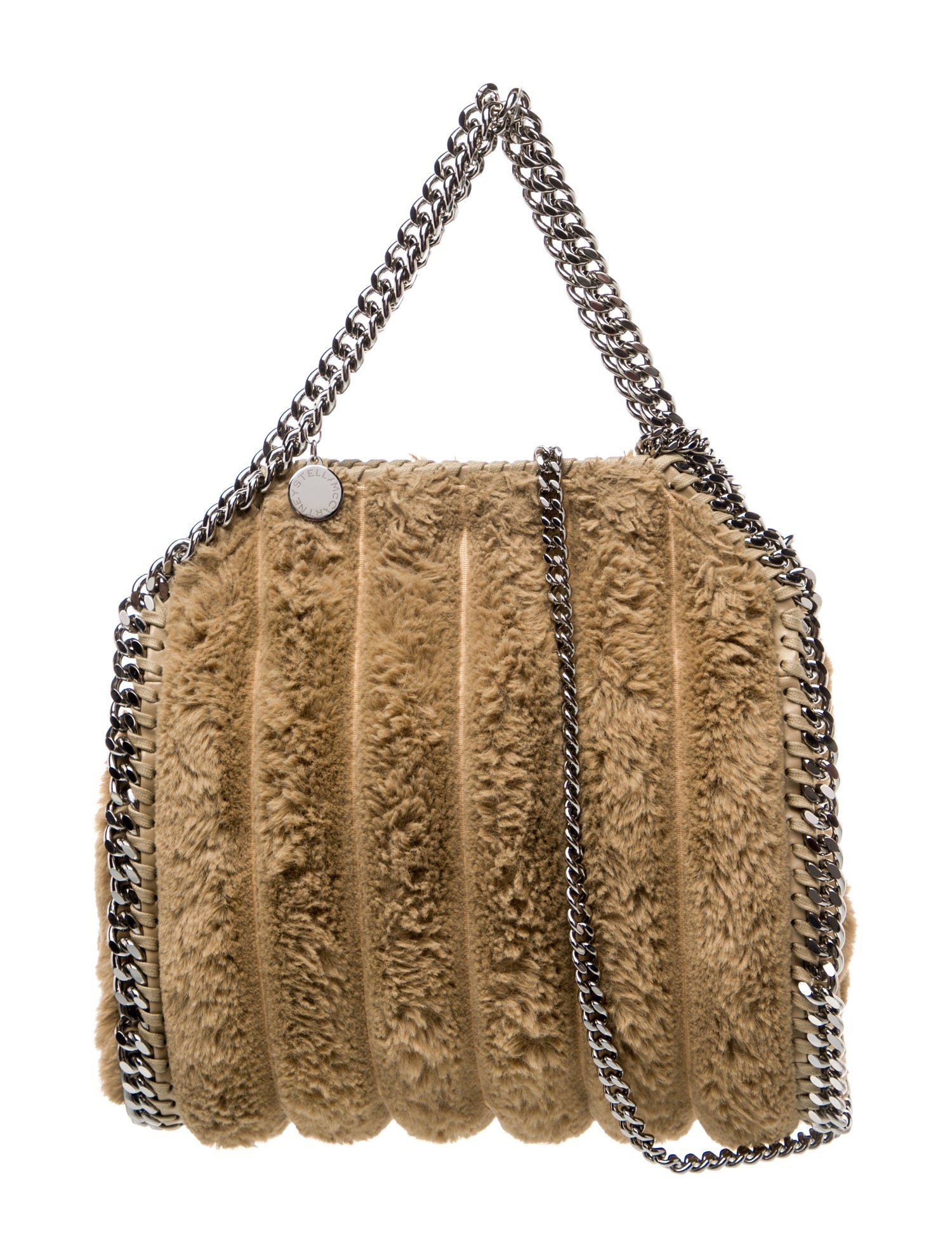 Stella McCartney Faux Fur Top Handle Bag w/ Tags