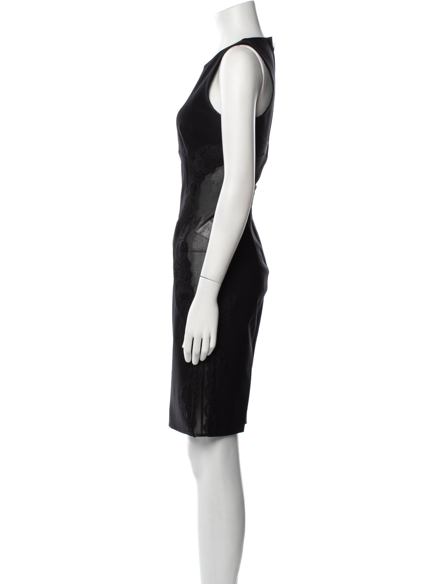 Stella McCartney Scoop Neck Knee-Length Dress