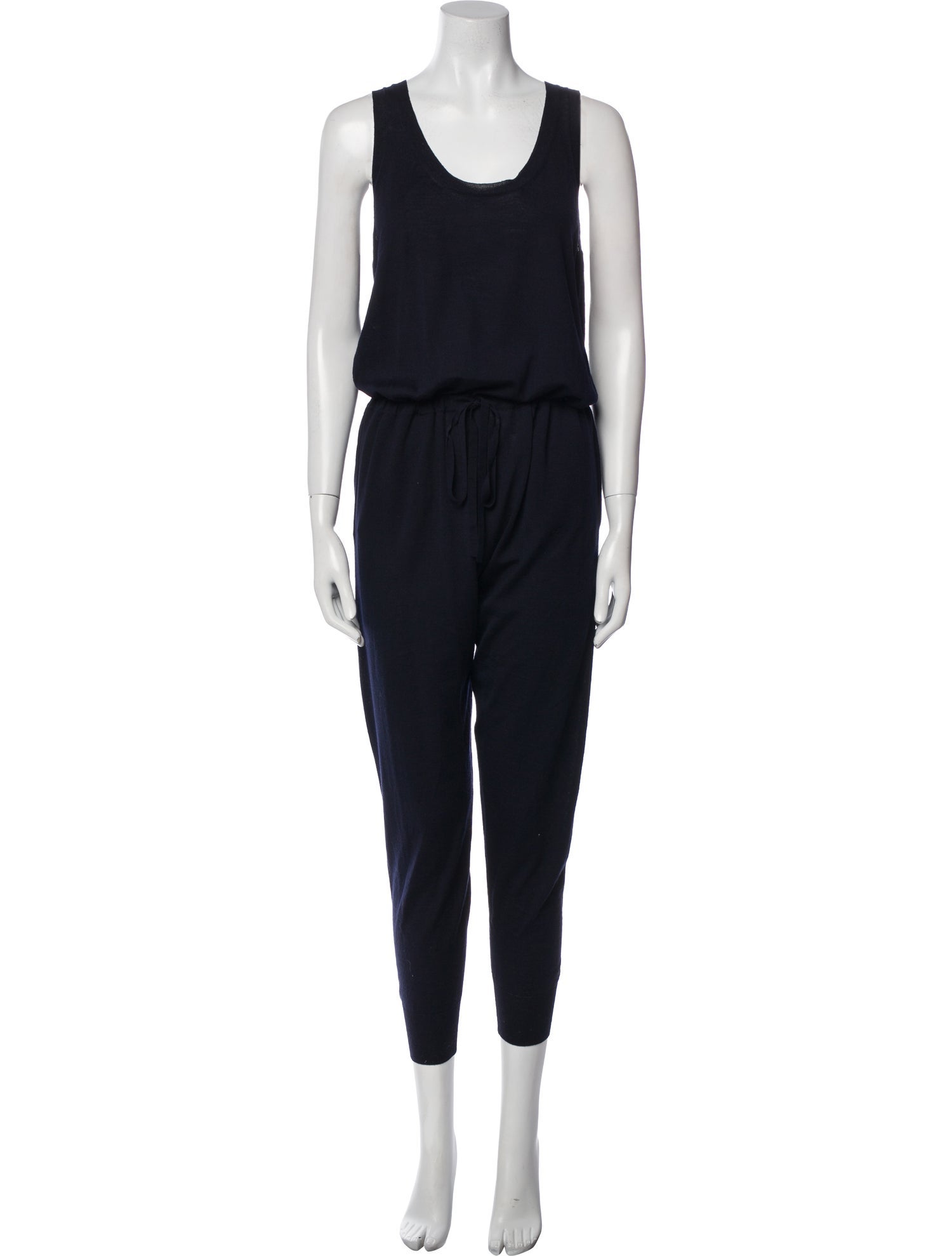 Stella McCartney Virgin Wool Scoop Neck Jumpsuit
