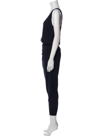 Stella McCartney Virgin Wool Scoop Neck Jumpsuit