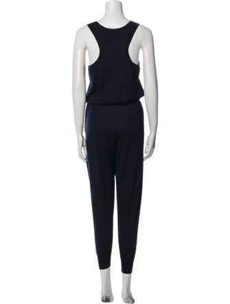Stella McCartney Virgin Wool Scoop Neck Jumpsuit
