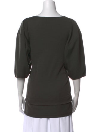 Stella McCartney Wool Scoop Neck Top