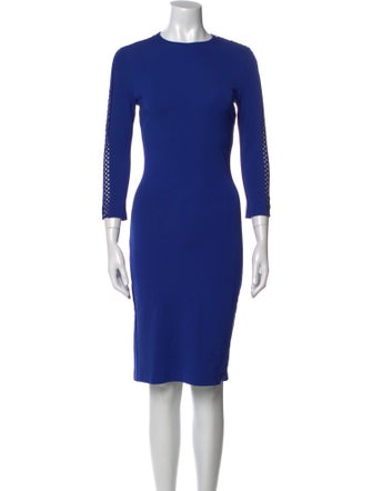 Stella McCartney Crew Neck Knee-Length Dress