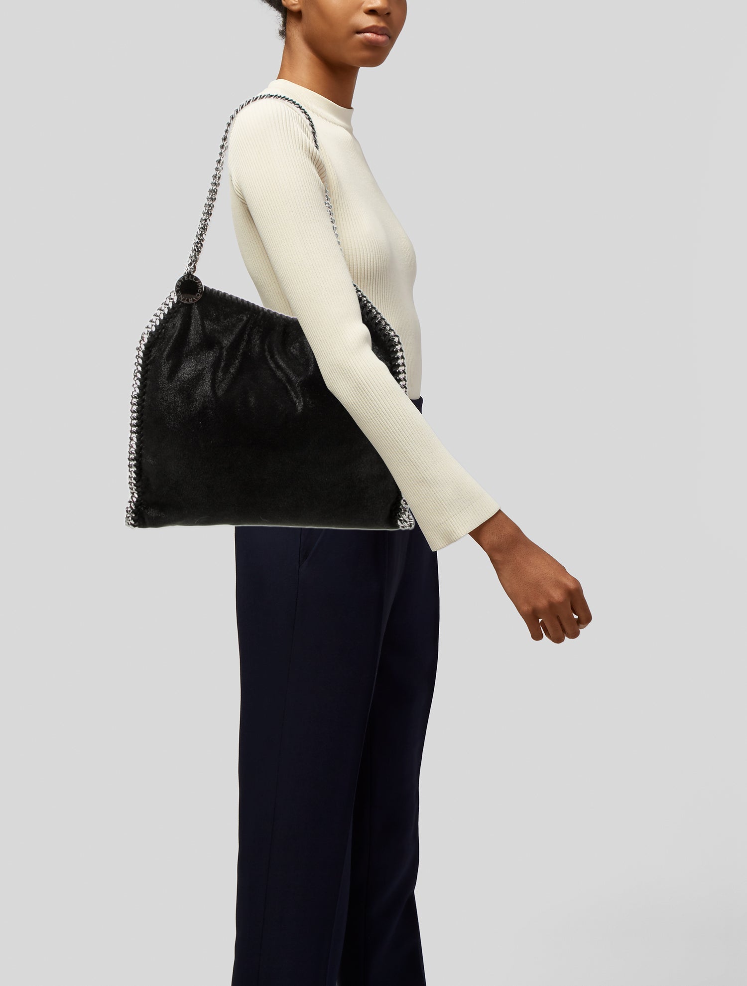 Stella McCartney Vegetarian Leather Shoulder Bag