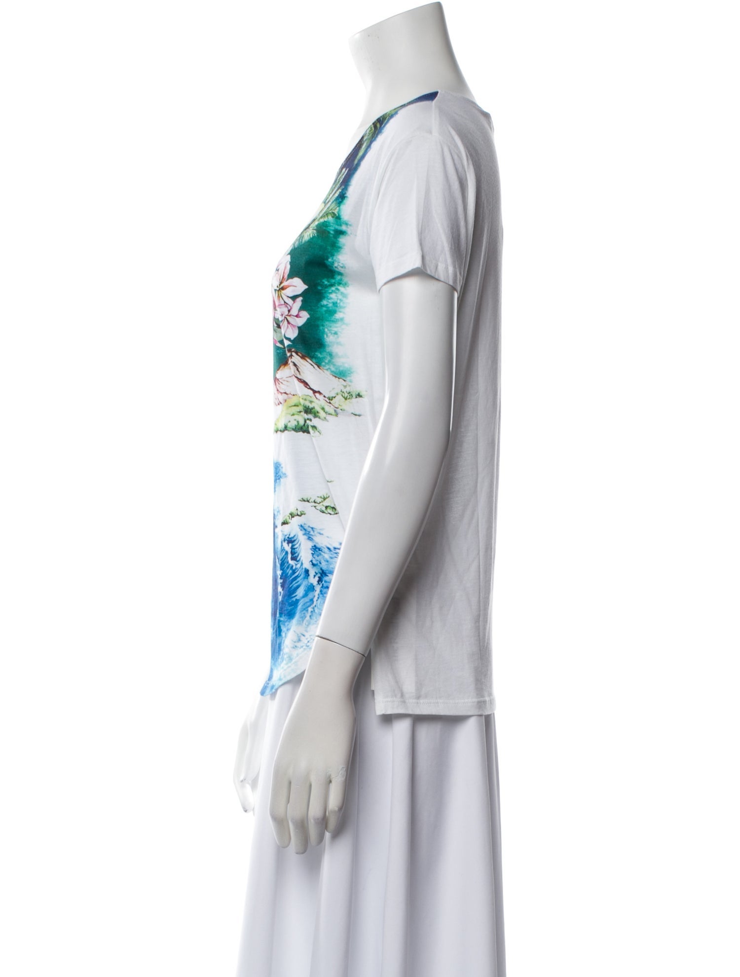 Stella McCartney Graphic Print Crew Neck T-Shirt w/ Tags