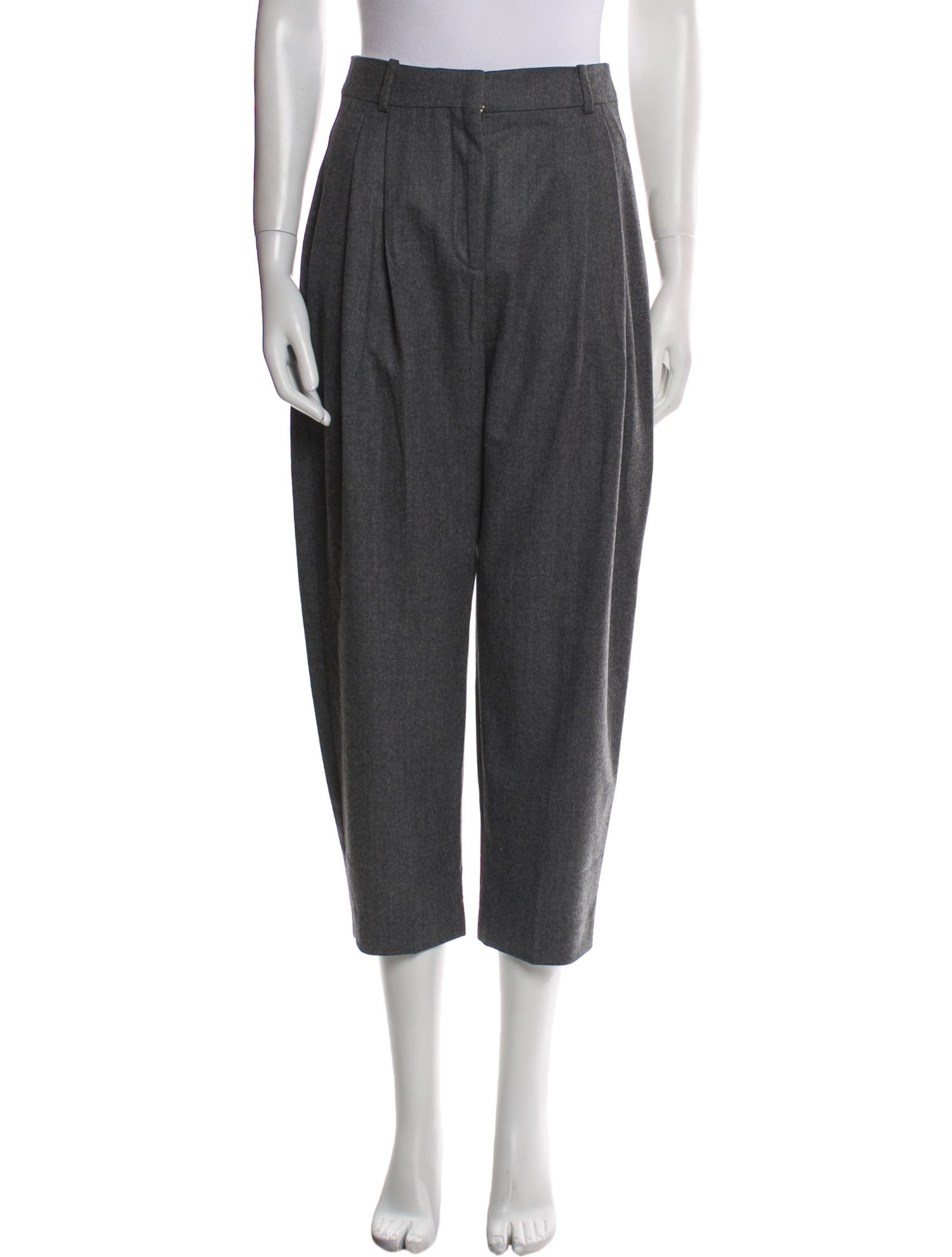 Stella McCartney Wool Straight Leg Pants