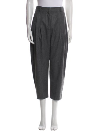 Stella McCartney Wool Straight Leg Pants