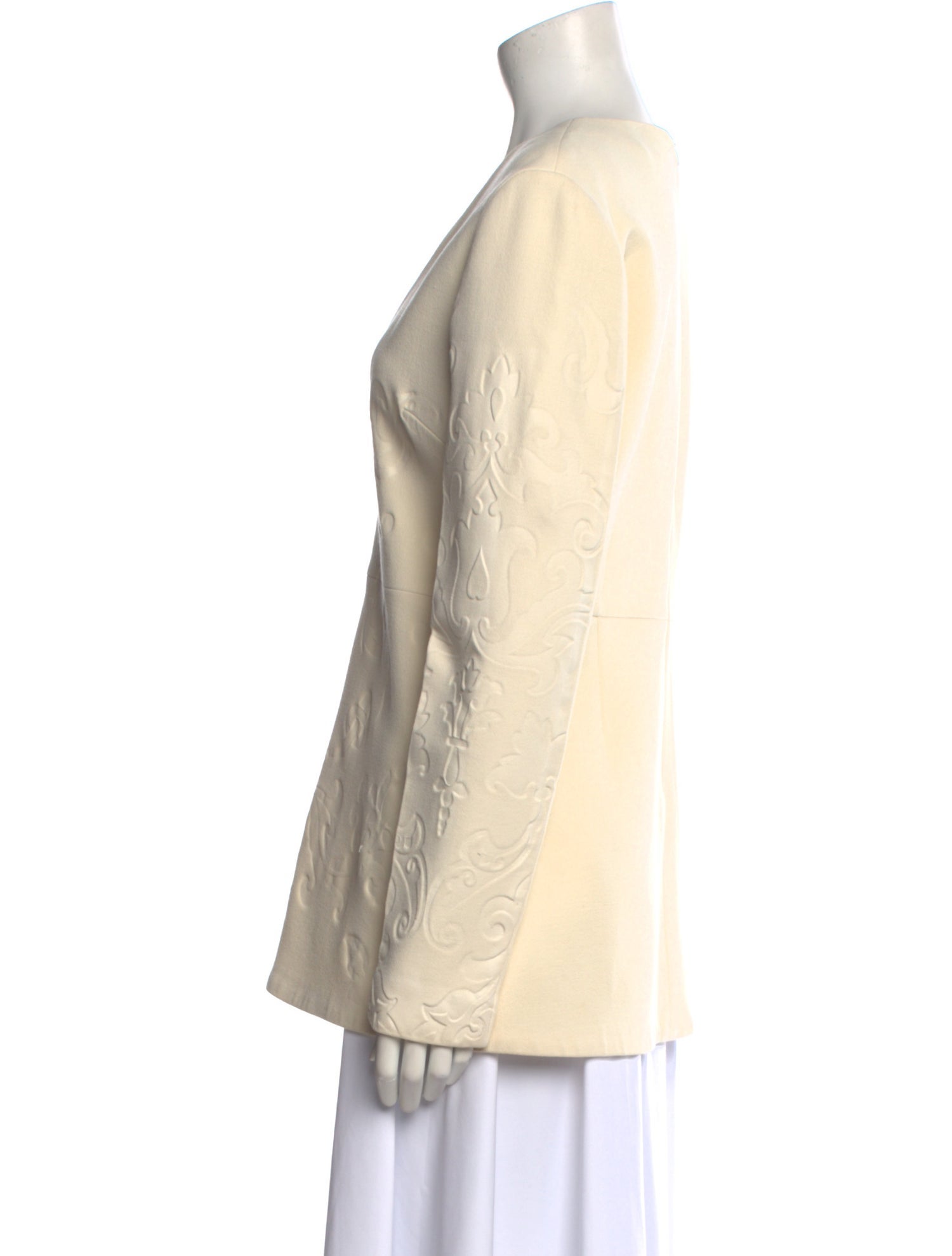 Stella McCartney Wool V-Neck Blouse