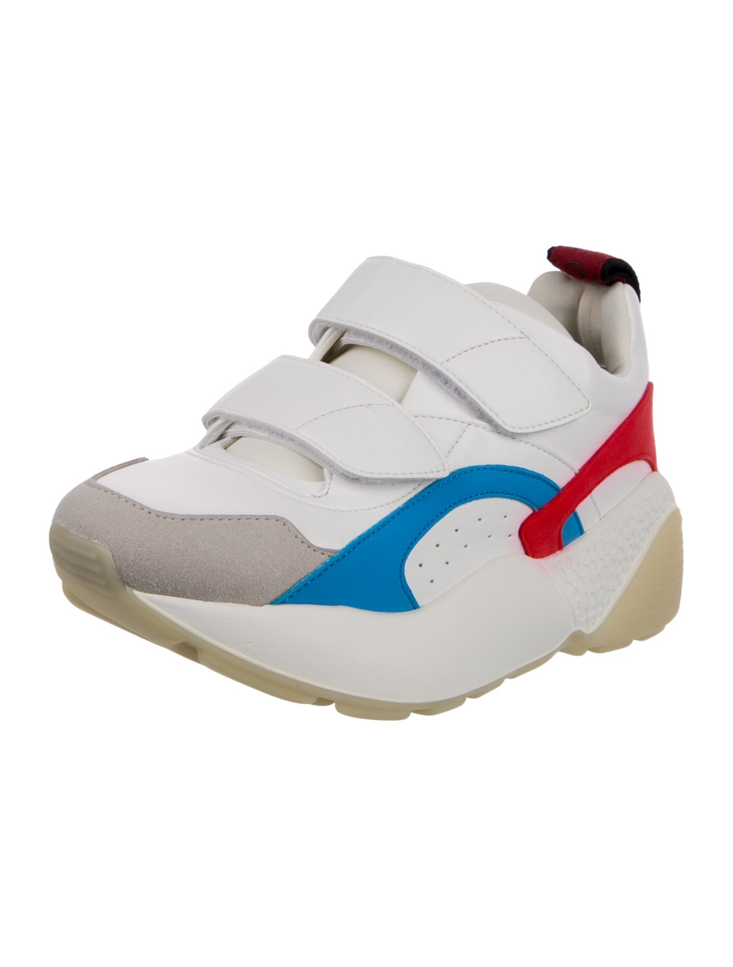 Stella McCartney Vegetarian Leather Printed Chunky Sneakers