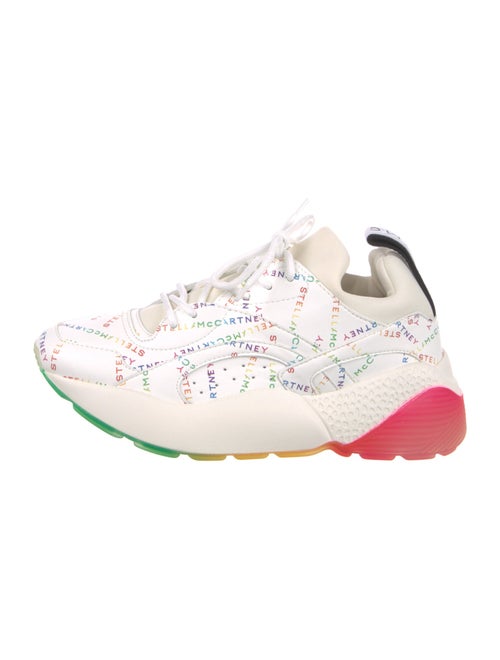 Stella McCartney Vegetarian Leather Printed Chunky Sneakers