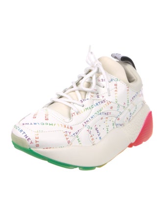 Stella McCartney Vegetarian Leather Printed Chunky Sneakers