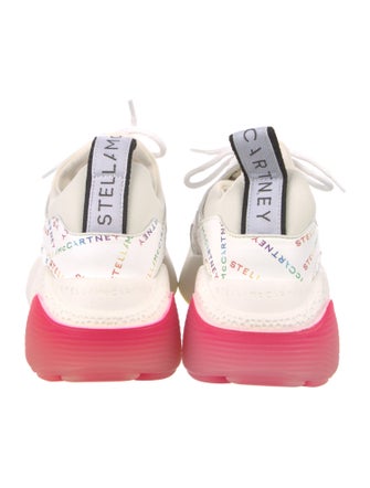 Stella McCartney Vegetarian Leather Printed Chunky Sneakers