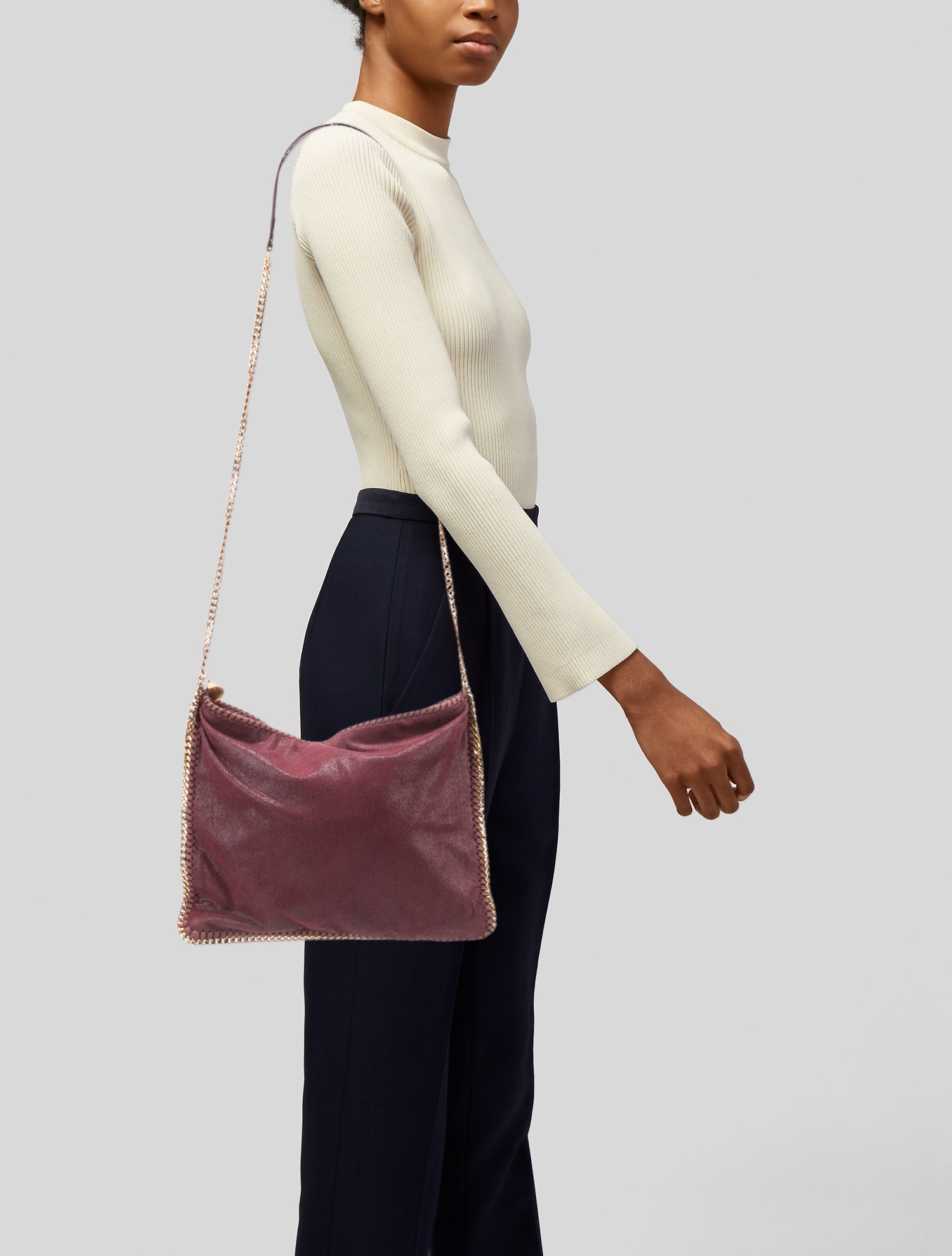 Stella McCartney Suede Evening Bag