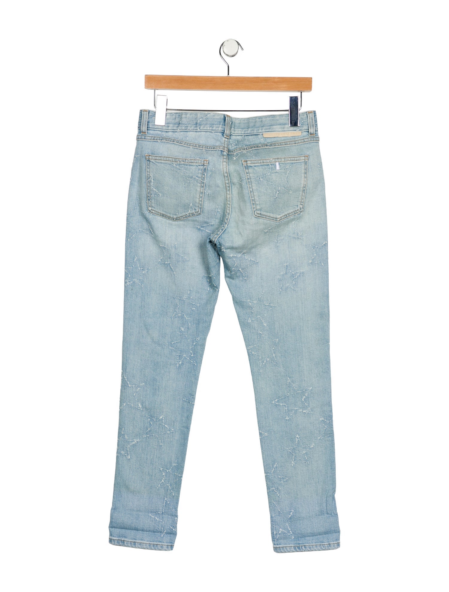 Stella McCartney Mid-Rise Straight Leg Jeans