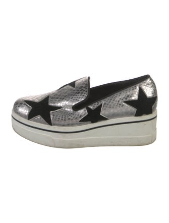 Stella McCartney Vegan Leather Printed Loafers