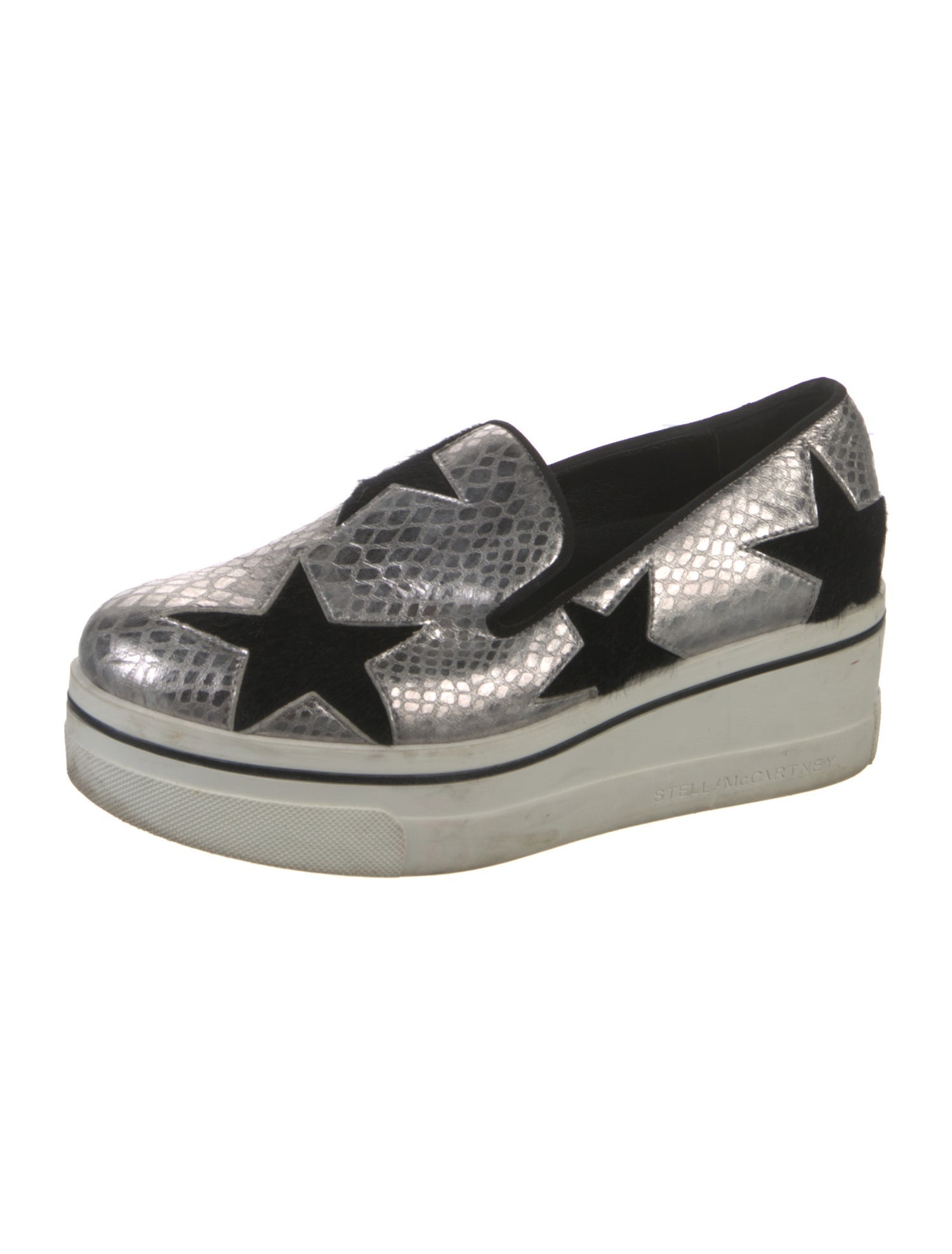 Stella McCartney Vegan Leather Printed Loafers