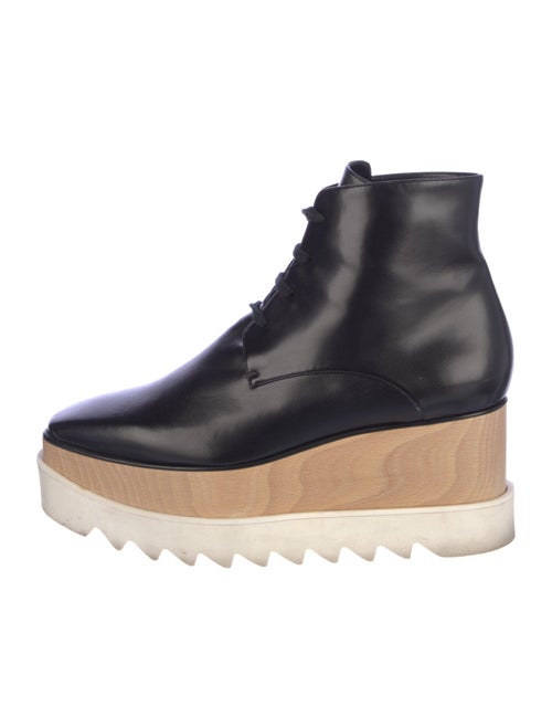 Stella McCartney Vegan Leather Lace-Up Boots