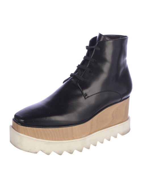 Stella McCartney Vegan Leather Lace-Up Boots